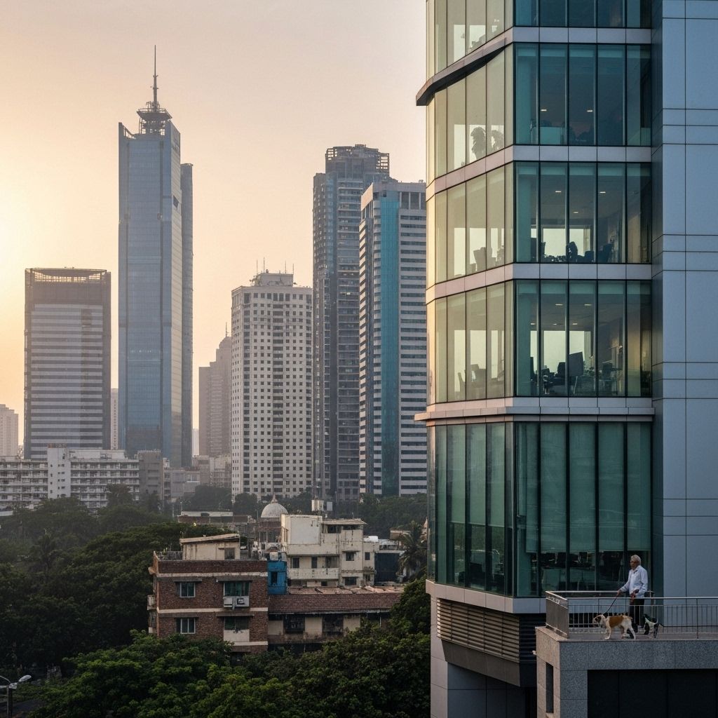 Mumbai skyline